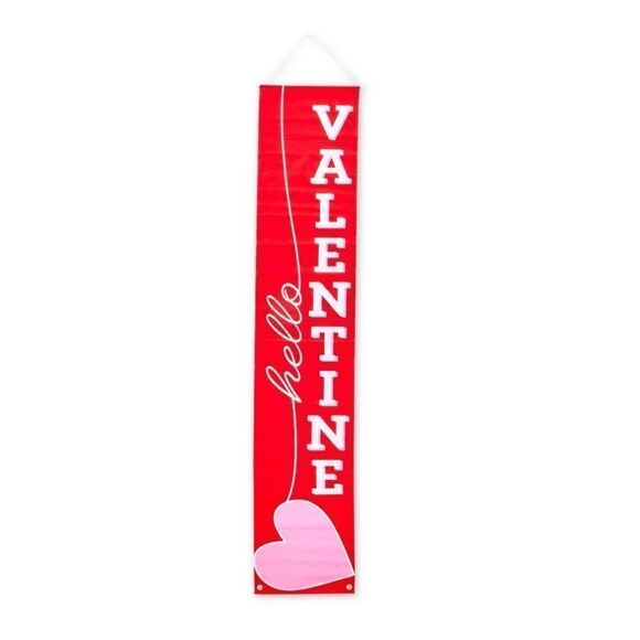 New valentine's Day Hello Valentine Door Banner - Picture 4 of 7
